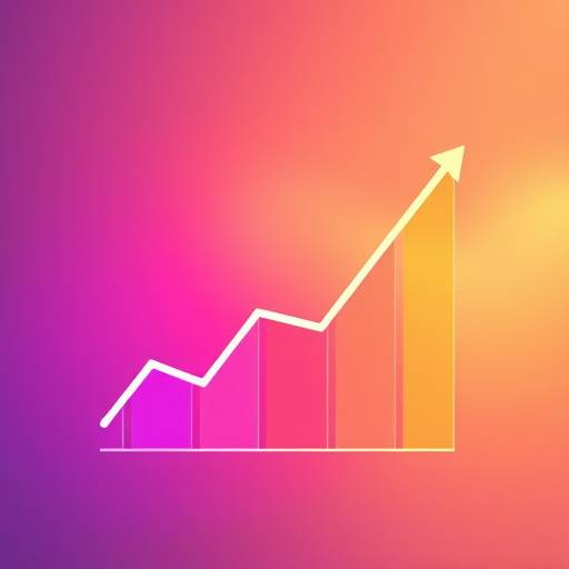 Icon of a growing graph