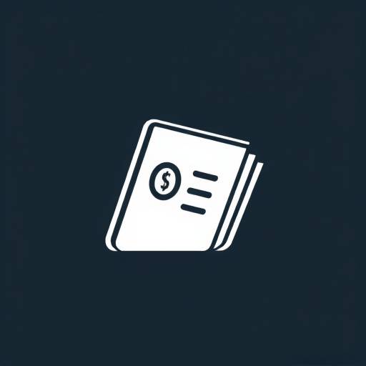 Icon representing financial statements