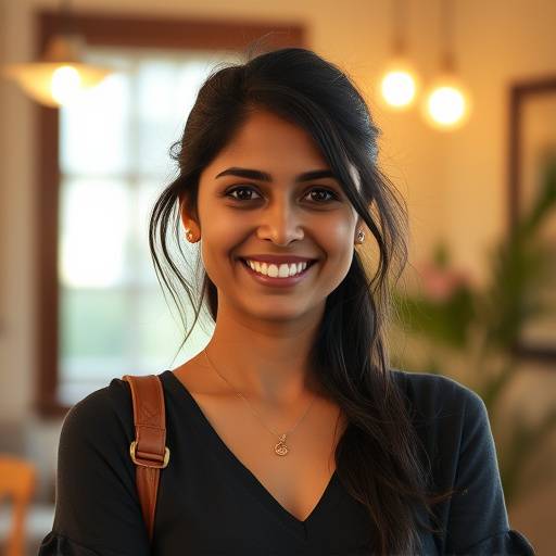 Portrait of Anya Sharma, Lead Curriculum Developer